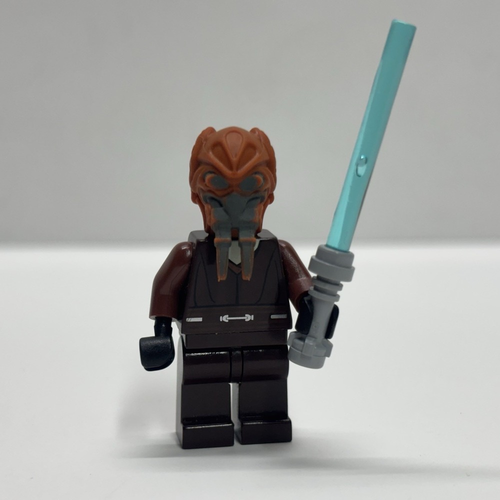 LEGO Star Wars Clone Wars (7676) (8093) Plo Koon Minifigure Jedi sw0198 READ